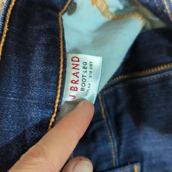 J Brand Skinny Bootcut Long Jeans - Picture 4 of 5